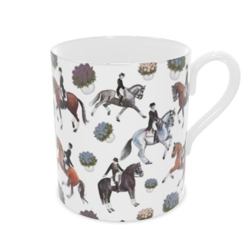 Bone China Dressage Mug (Large)